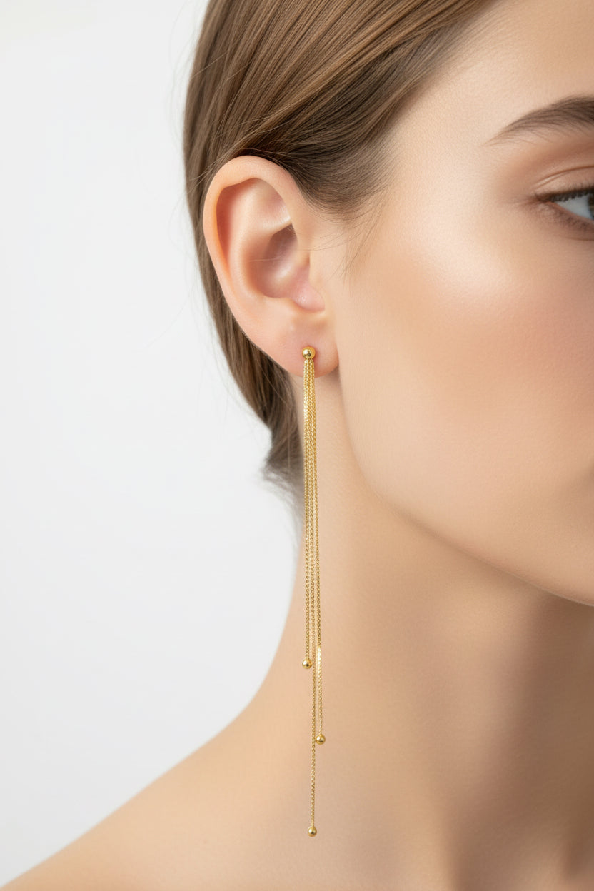 Delicate Gold Layered Chain Bracelet – Minimalist Dainty Jewelry