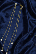 Crystal Chain Drop Earrings